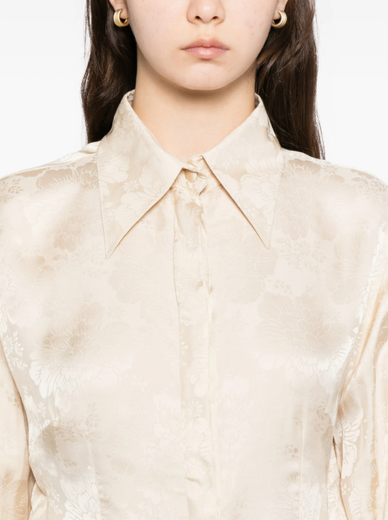 BLAKLACE - Floral Printed Long Sleeve Top