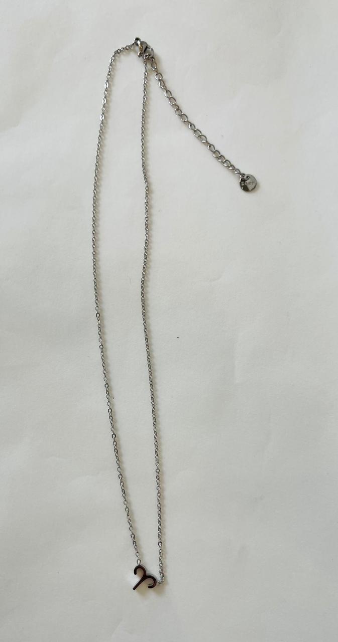 BLAKLACE -ZODIAC SIGN NECKLACE -ARIES