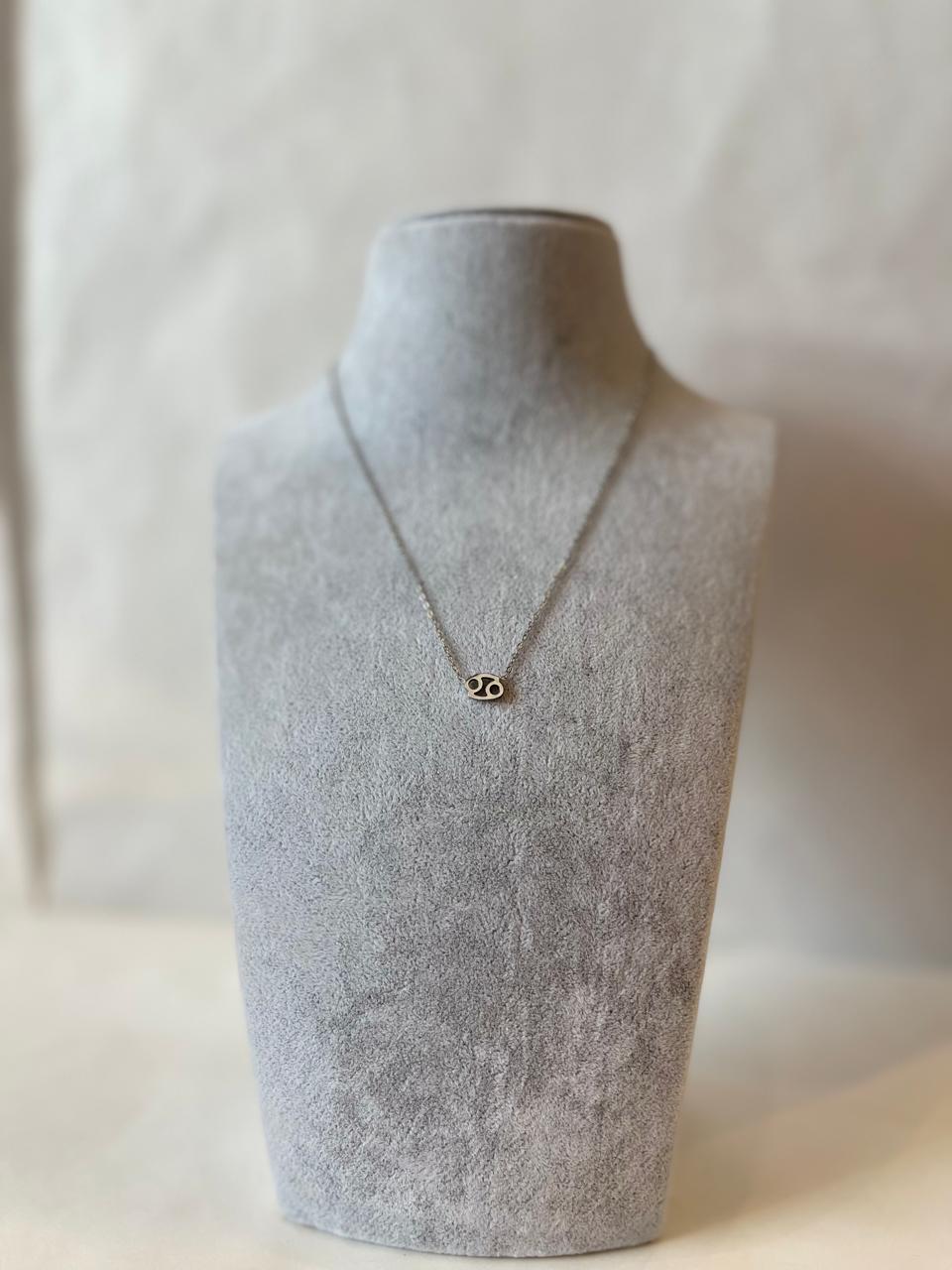 BLAKLACE-ZODIAC SIGN NECKLACE-CANCER