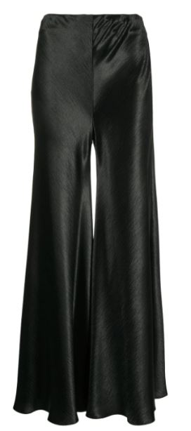 BLAKLACE - BLACK WIDE BELL FLARED TROUSER