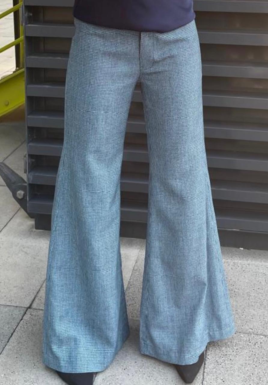 BLAKLACE - CHECKERED SUITING TROUSER