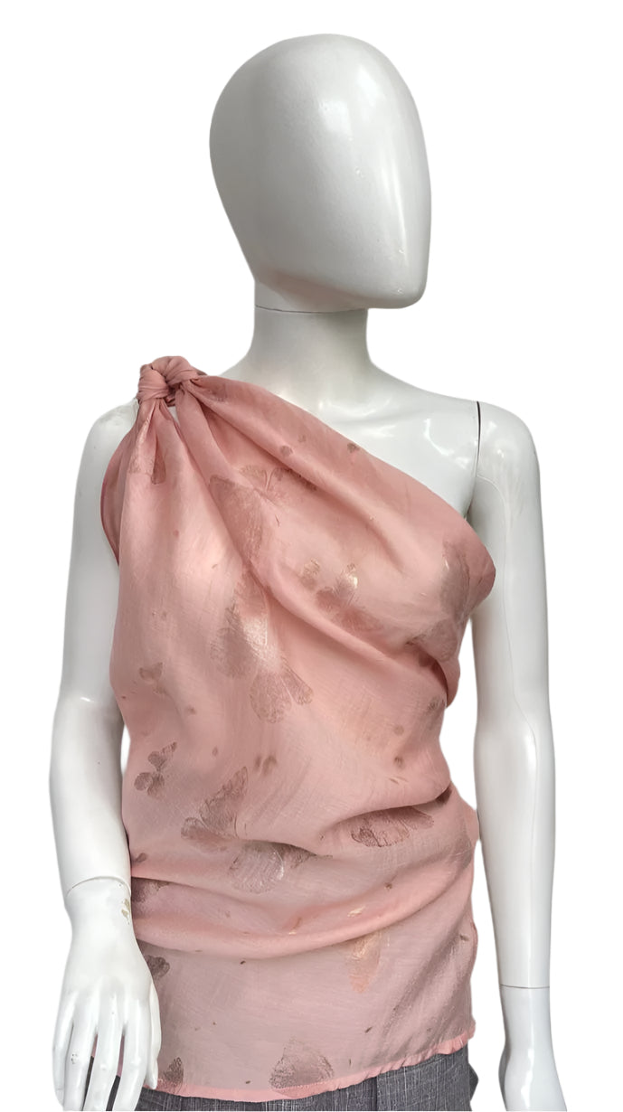 BLAKLACE- One Shoulder Top