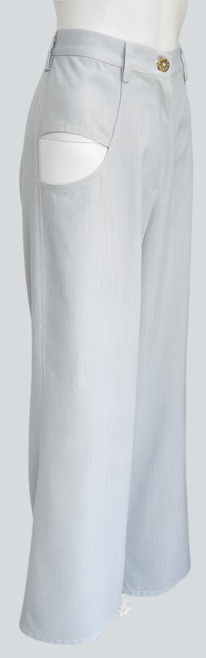 BLAKLACE - Open Cut Pants