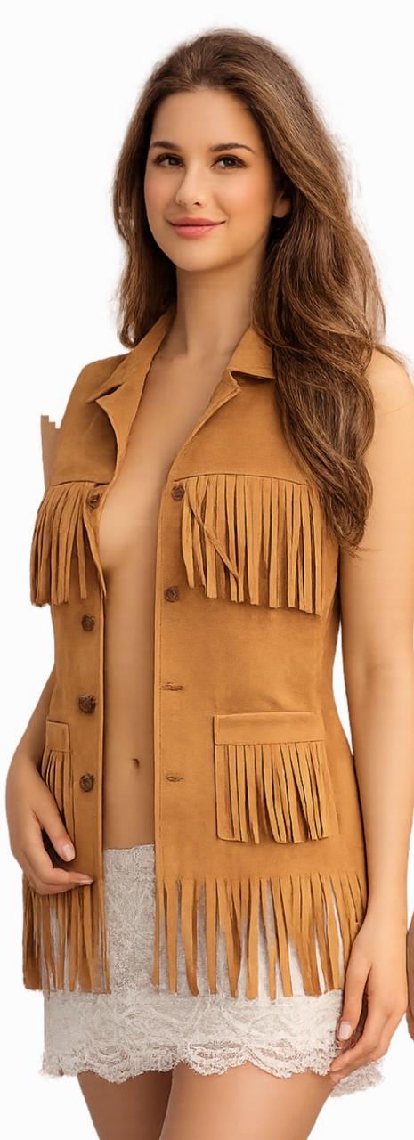 BLAKLACE -SLEEVELESS JACKET