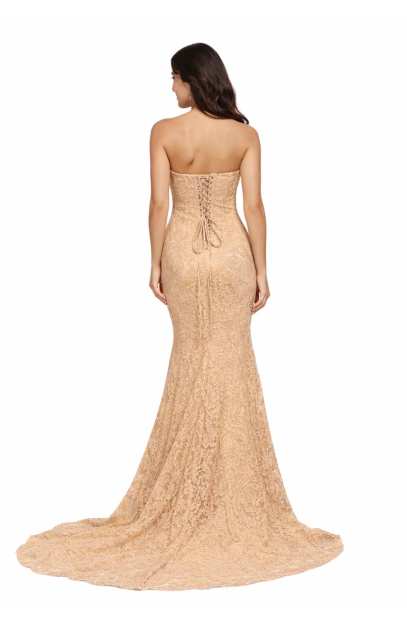 BLAKLACE- LONG DRESS LACE