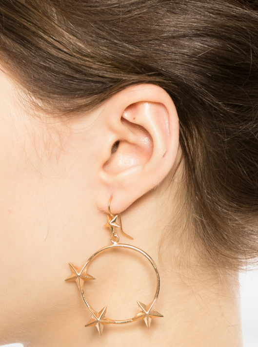 BLAKLACE-EARRING