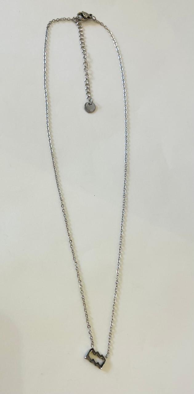 BLAKLACE -ZODIAC SIGN NECKLACE-AQUARIUS