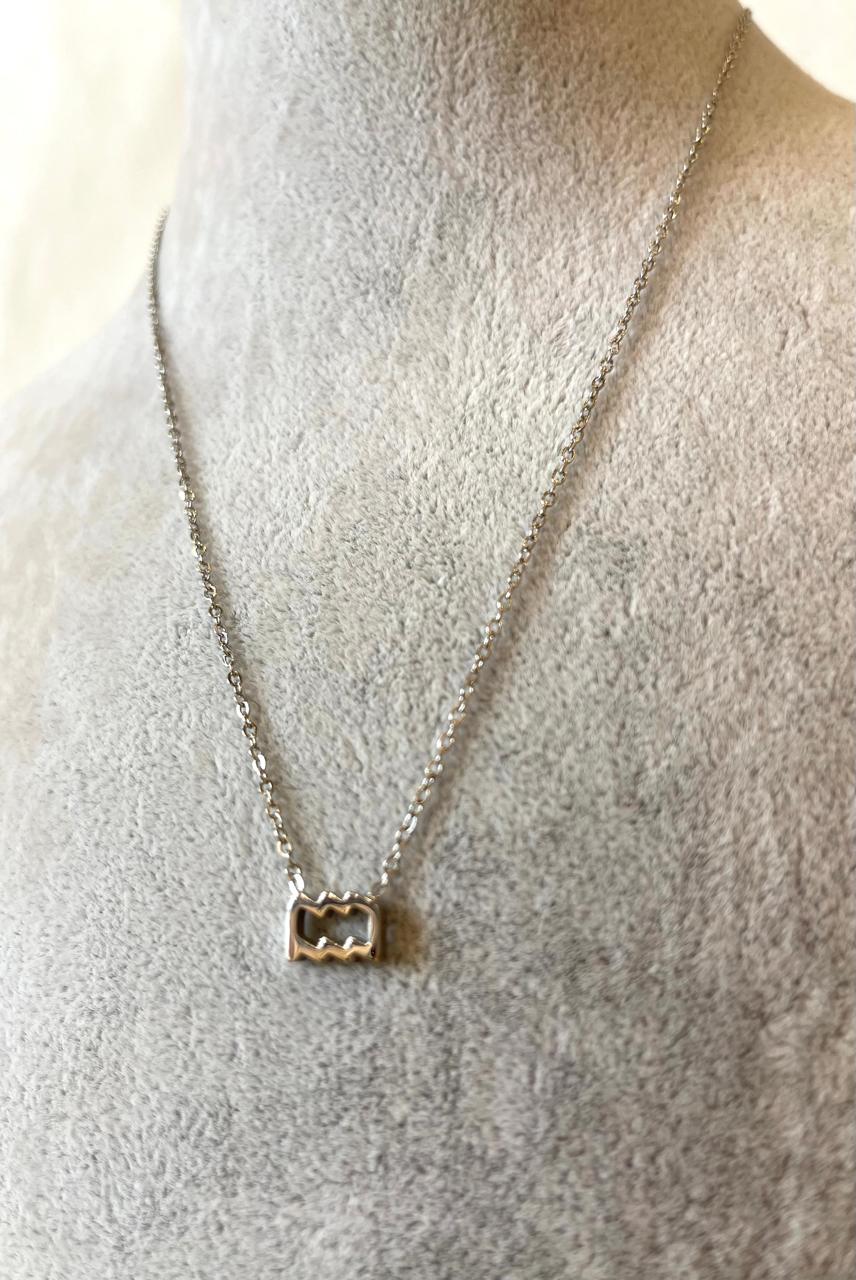 BLAKLACE -ZODIAC SIGN NECKLACE-AQUARIUS