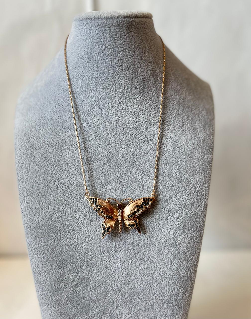 BLAKLACE - BUTTERFLY NECKLACE