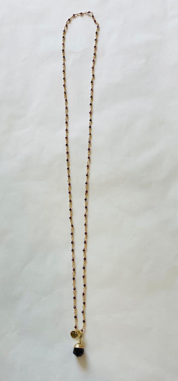 BLAKLACE - LONG  NECKLACE
