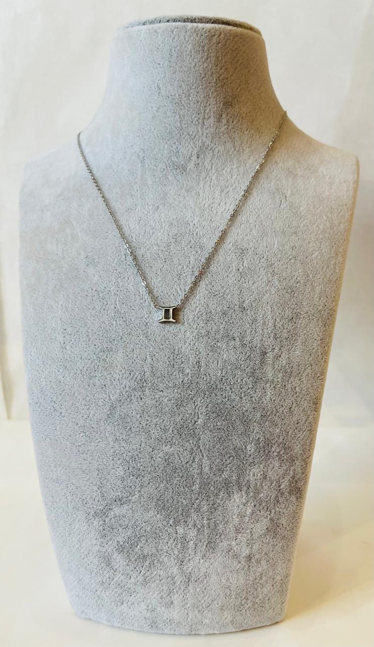 BLAKLACE -ZODIAC SIGN NECKLACE -GEMINI
