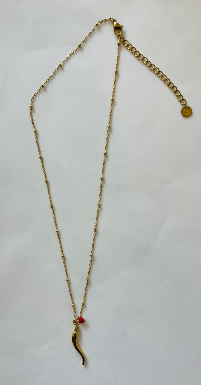 BLAKLACE - CHILLI PENDANT NECKLACE