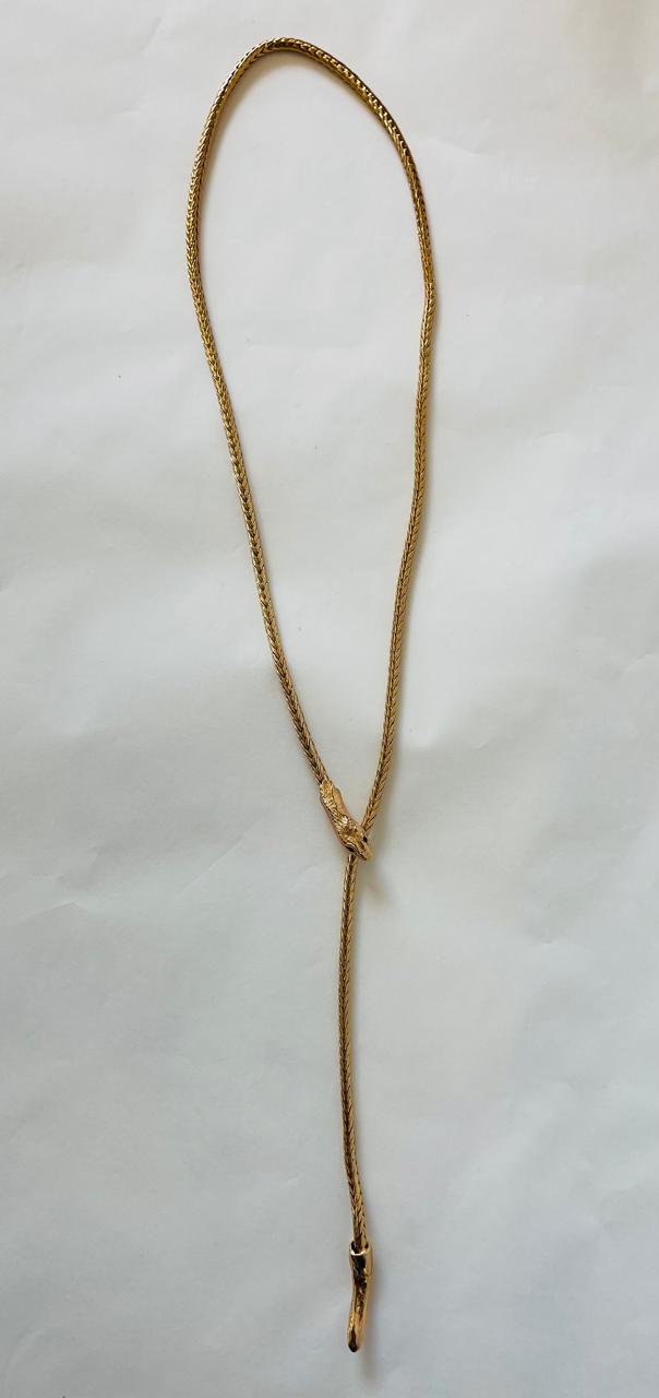 BLAKLACE-Adjustable Snake Necklace