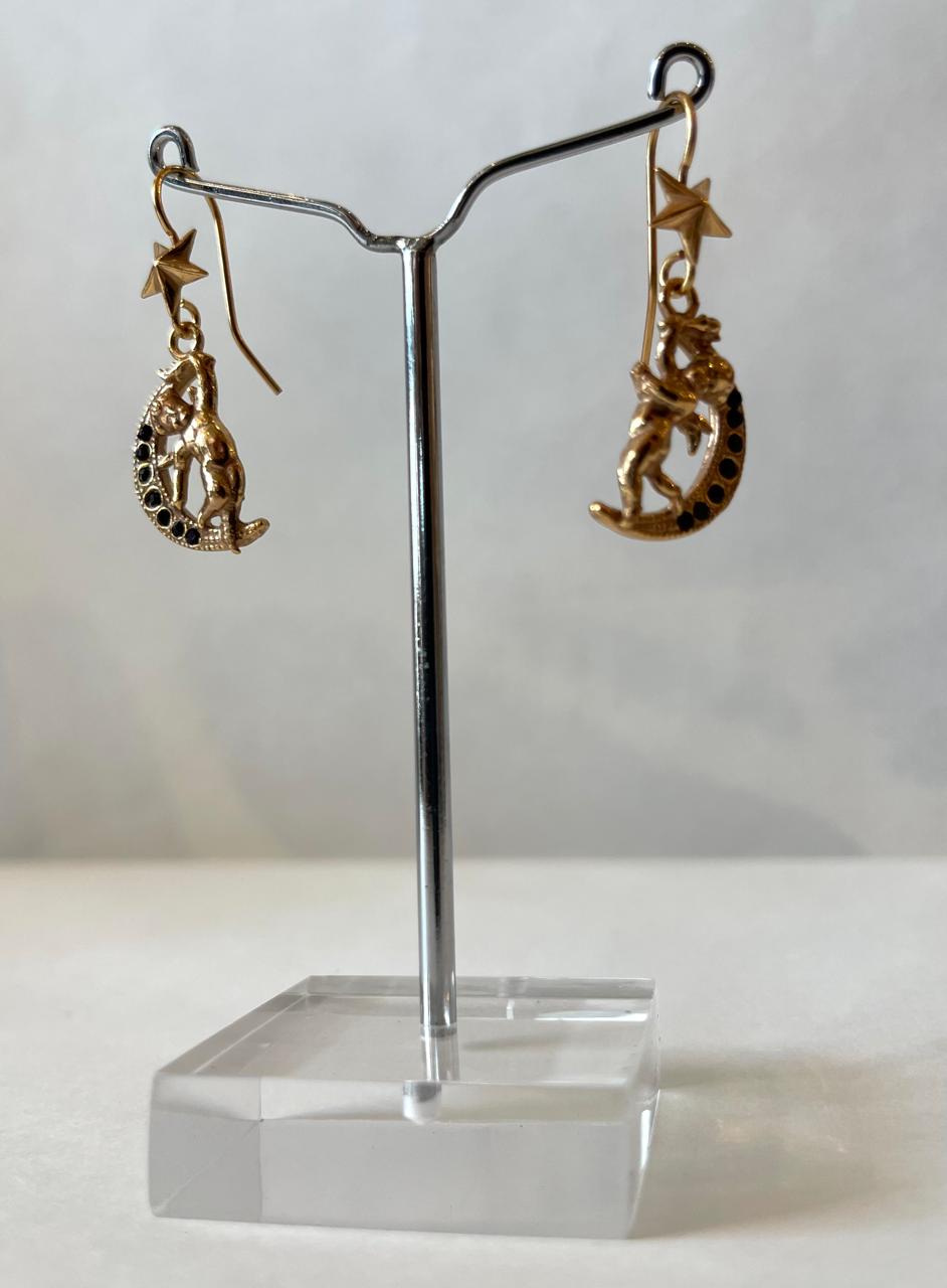 BLAKLACE - ANGEL DANGLE  EARRING