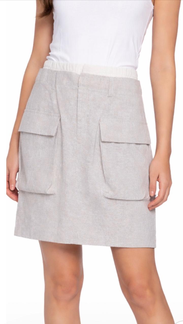 BLAKLACE-Cargo Skirt