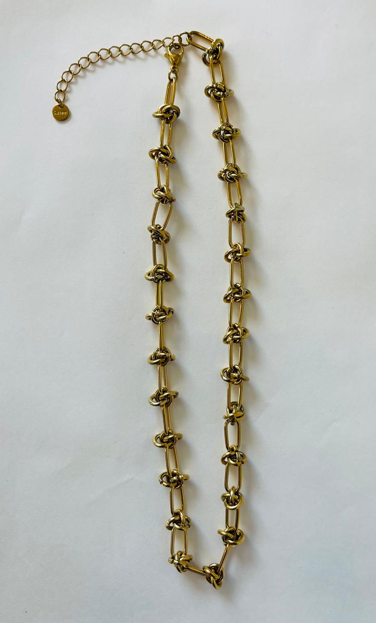 BLAKLACE -  CLIP CHOKER NECKLACE