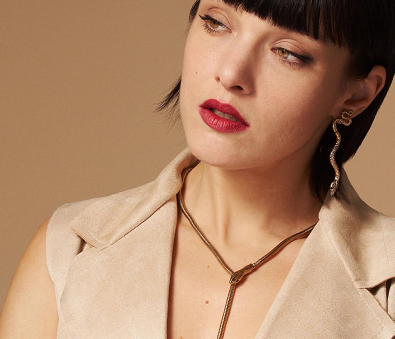BLAKLACE-Adjustable Snake Necklace