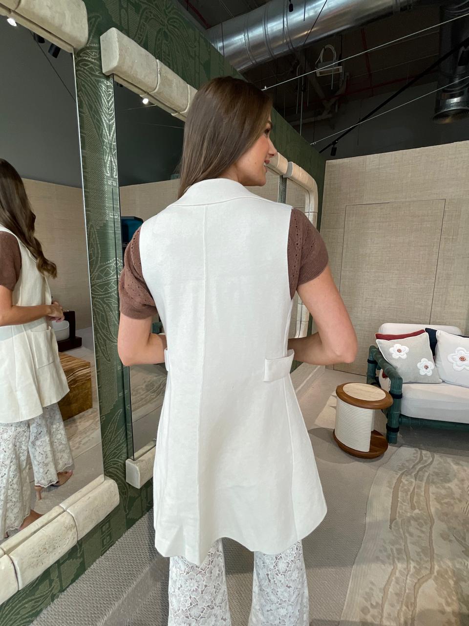 BLAKLACE-SUITTING VEST