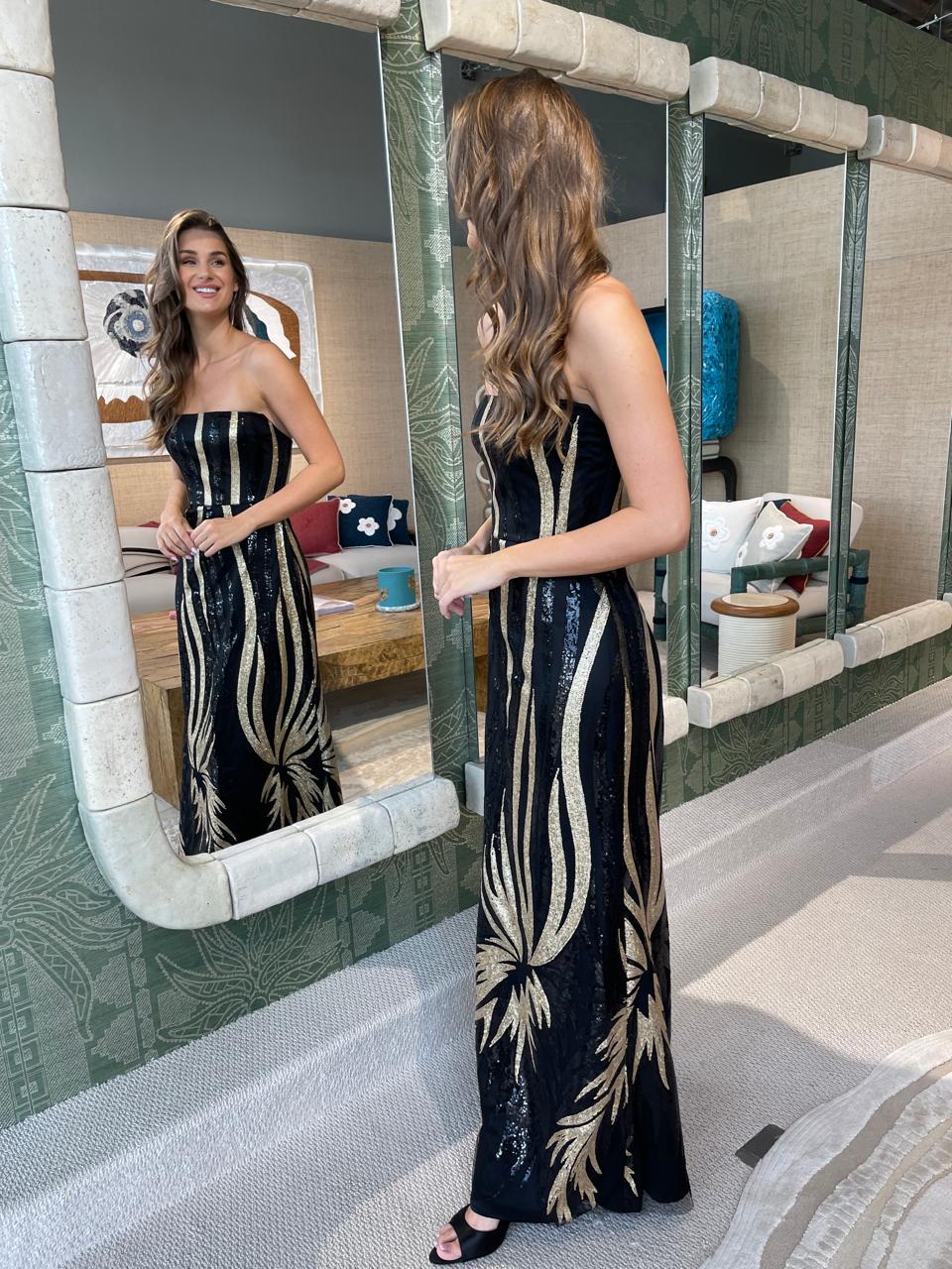 BLAKLACE - BLACK SEQUIN DRESS