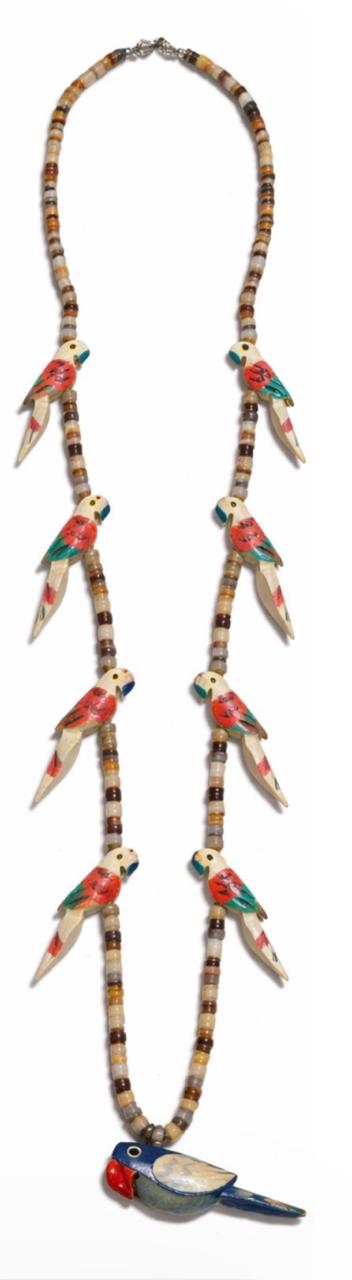 BLAKLACE-BEADS NECKLACE