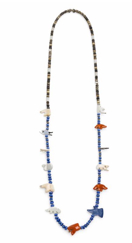 BLAKLACE-BEADS NECKLACE